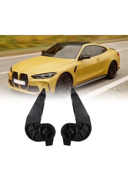 1paır Araş Tampon Üç Değil Braketi 51647457051 51647457052 Bmw M3 M4 G20 G80 G81 G82 2018-2022 Hava Kanalı Desteği (Yurt Dışından) fırsatları