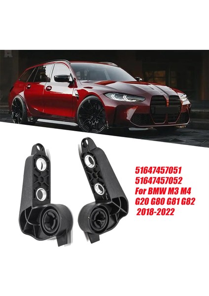 1paır Araş Tampon Üç Değil Braketi 51647457051 51647457052 Bmw M3 M4 G20 G80 G81 G82 2018-2022 Hava Kanalı Desteği (Yurt Dışından) indirimleri