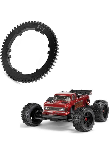 57T Hd Çelik ARA311167 Arrma Için Merkez Farklı Gürlü Dişli 1/8 Mojave 4x4 4s Blx Rc Araba Yükseltme Parçaları (Yurt Dışından) fiyatları