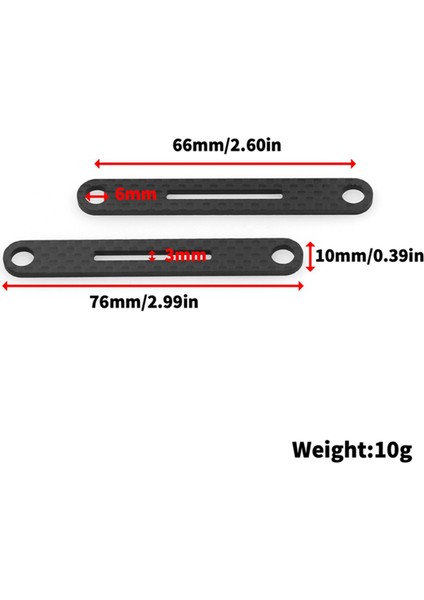 2x Tamiya Rc XV01 TT02 XV02 Vücut Sütü Takviyeli Destek Karbon Fiber Plaka Tamiya (Yurt Dışından) fırsatları