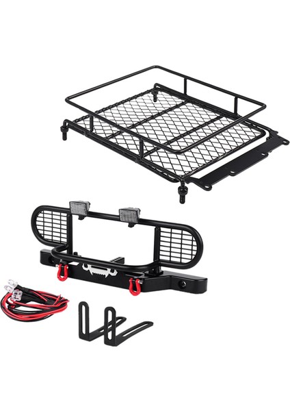 Trx4 Metal Ön Deve Kupası Için 1/10 Rc Araç Kaya Trail Metal Çatı Rafı Bagaj Taşıyıcı (Yurt Dışından) fiyatları