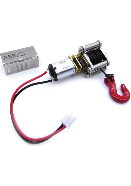 WPL C14 C24 C34 MN D90 MN99S JJRC için Kontrol Kablosu ile Metal RC Otomatik Vinç 1/14 1/14 1/16 RC Araba Yükseltme Parçaları (Yurt Dışından) modelleri