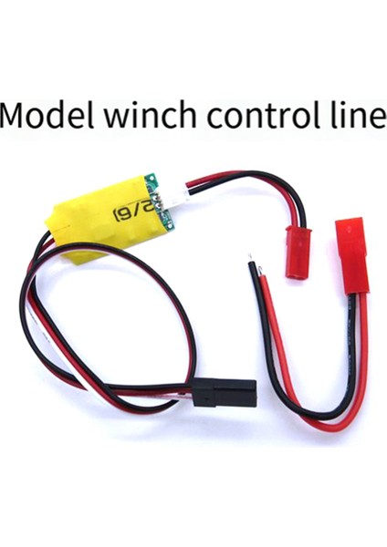WPL C14 C24 C34 MN D90 MN99S JJRC için Kontrol Kablosu ile Metal RC Otomatik Vinç 1/14 1/14 1/16 RC Araba Yükseltme Parçaları (Yurt Dışından) fırsatları