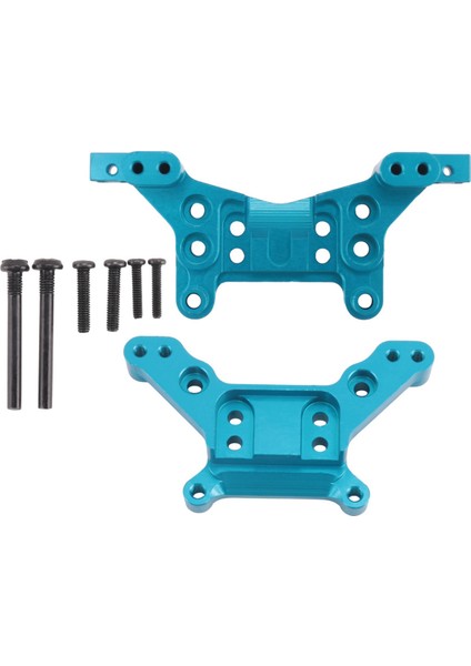 4pcs MJX için Metal Ön ve Arka Şok Kulesi H16 16207 16208 16209 16210 1/16 RC Araba Yükseltme Parçaları Aksesuarları 2 (Yurt Dışından) modelleri