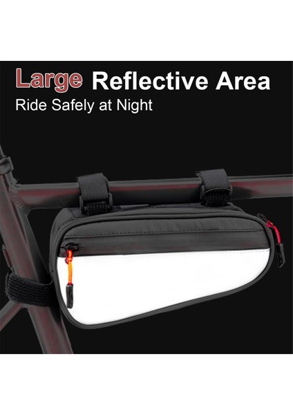 Bisiklet çerçeve çantası iki yan cepli su geçirmez bisiklet çantası dağ yolu bisikleti için bisiklet tüpü depolama torbası (Yurt Dışından) fırsatları