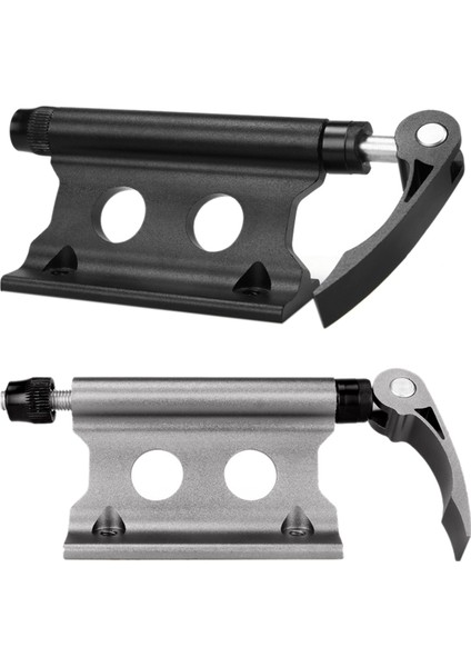 2 Pcs Bisiklet Çatal Montaj Bisiklet Kamyonu Yatak Çatı Bisiklet Raf Çatal Montaj Blok Kamyon Montajı Mtb Yol Bıke Siyah &amp; Gümüş (Yurt Dışından)