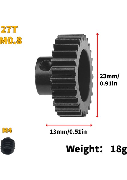 Traxxas Için Udr Arka Düz Aks Kısa Kart 32P M0.8 27T 5mm Delik Çelik Motor Dişli Motor Dişli (Yurt Dışından) indirimleri