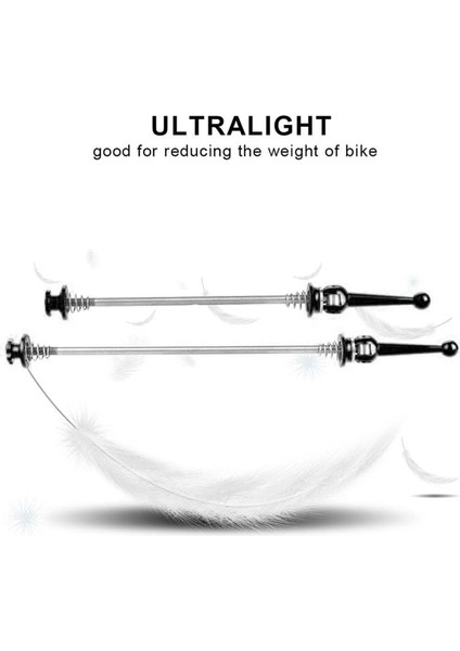 Bisiklet Şişleri 2 Çift Ultralight Titanyum Hızlı Serbest Bırakma Bisiklet Göbeği Mtb Yol Bisikleti Için Bisiklet, Siyah (Yurt Dışından) fiyatları