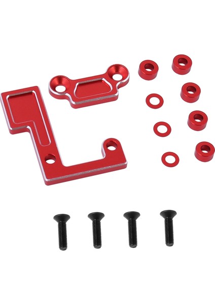 1/10 Tamiya TT02 TT02B Için Rc Araba Yükseltme Iş Mil Destek Kiti Rc Araba Yükseltme Parçaları Kırmızı (Yurt Dışından)