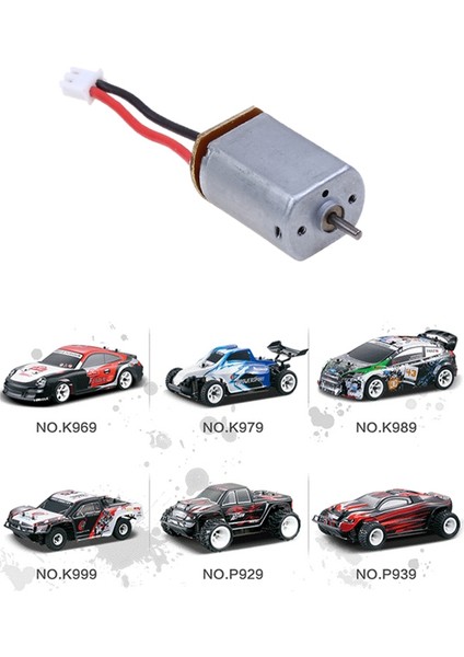 2x K989-06 Wltoys Için Motor Motoru K969 K979 K989 K999 P929 P939 1/28 Rc Araç Parçaları (Yurt Dışından) fiyatları