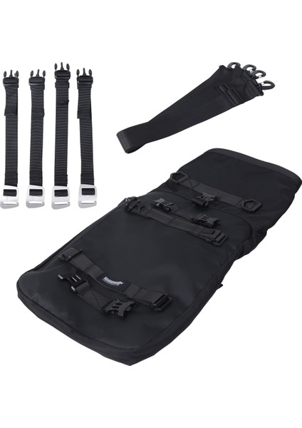 Rhinowalk Pannier Torba Bisiklet Su Geçirmez Motosiklet Çantası Mtb Yol Arka Raf Bisiklet Arka Koltuk Çantası Sırt Çantası 20L (Siyah) (Yurt Dışından) modelleri