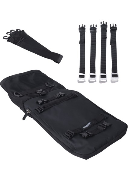Rhinowalk Pannier Torba Bisiklet Su Geçirmez Motosiklet Çantası Mtb Yol Arka Raf Bisiklet Arka Koltuk Çantası Sırt Çantası 20L (Siyah) (Yurt Dışından) fırsatları