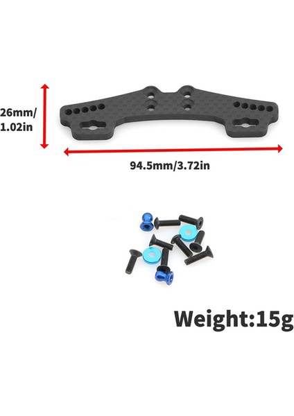 Tamiya Için Tamiya XV01 Karbon Fiber Şok Emici Ön Şok Emici Arka Şok Emici LY32 (Yurt Dışından) indirimleri