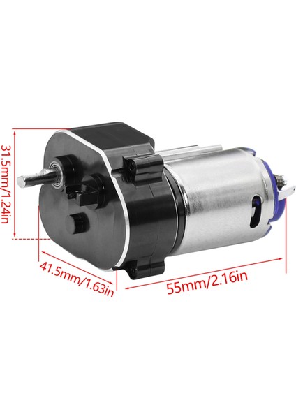 MN82 LC79 MN78 Cnc Metal Şanzıman Motor Montajı Motor Dişli Montaj Kiti 1/12 Rc Paletli Araba Yükseltme Parçaları A (Yurt Dışından) modelleri