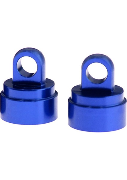 8pcs işlenmiş alaşım şok kapakları şok mesane dipleri yıkayıcılar Traxxas eğik çizgi 2wd 4wd mavi için pivot topları (Yurt Dışından) fiyatları