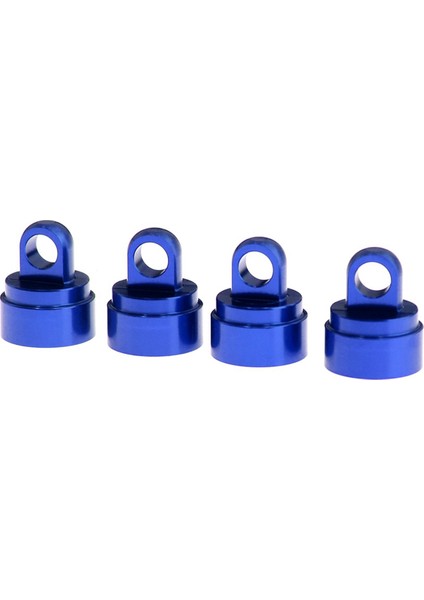 8pcs işlenmiş alaşım şok kapakları şok mesane dipleri yıkayıcılar Traxxas eğik çizgi 2wd 4wd mavi için pivot topları (Yurt Dışından) fırsatları