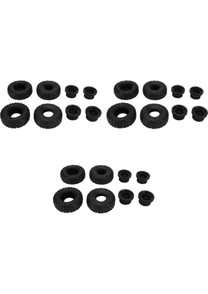 12PCS Rc Araba Lastikleri Lastik Tekerleği Yükseltmeler Mn D90 D91 D96 D99 MN90 MN99S 1/12 Rc Araba Yedek Parçaları (Yurt Dışından)