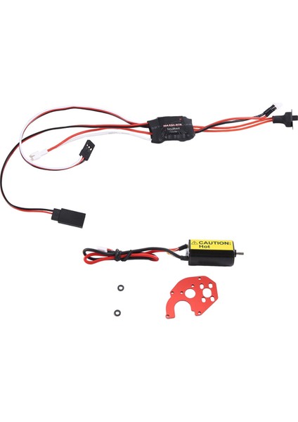 Rxaz 30A Fırçalanmış Esc &amp; 66T Güçlü Manyetik 050 Motor Combo Rc Car 1/24 SCX24 Rc Prıgler Yükseltmeleri Kit Ph2.0 2pin Konektör (Yurt Dışından) fiyatları