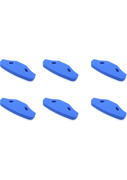 6x Ön Tampon Sünger Köpüğü Tamiya Tt-01 Tt-02 TT01 TT02 1/10 Rc Araba Yükseltme Parçaları Yedek Aksesuarlar, Mavi (Yurt Dışından)