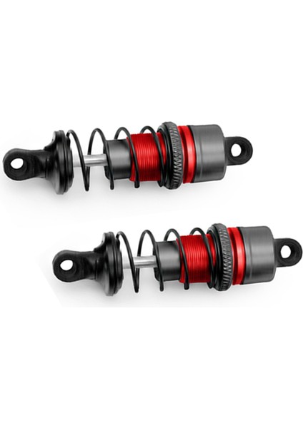 2x 1/10 1 Çift Metal Hidrolik Şok Emiciler, Rc Uzaktan Kumanda Araba, Düz Çalışan Drift Arabası (67MM) Kırmızı (Yurt Dışından) fiyatları