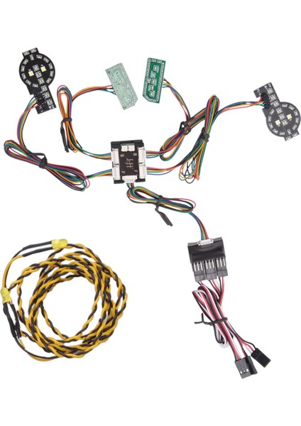 Traxxas Trx-4 2021 Bronco Için Ön Arka Bağlantı Aydınlatma Sistemi LED Işık Grubu (Yurt Dışından) modelleri