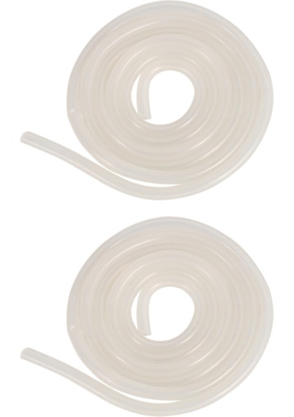 2pcs 100cm RC Araç Yakıt Benzin Hortumu Silikon Hortum 1/10 1/18 Kamyon Track Aksesuarları Beyaz (Yurt Dışından)