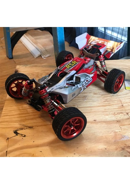 2set 65MM Metal Tekerlek Jant + Yüksek Kavrama Kauçuk Lastik Lastikleri Wltoys 144001 A959 A959-B 124019 124018 Rc Araç Parçaları, Kırmızı (Yurt Dışından) modelleri