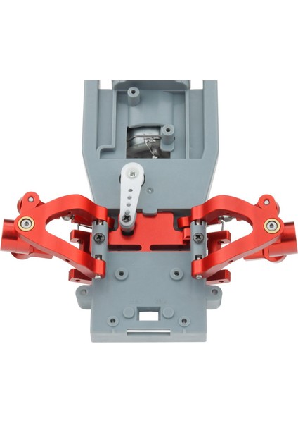 2x Metal Direksiyon Kupası Üst alt salıncak kolu koltuk Direksiyon Direksiyonu Dönüş Bloğu WPL D12 1/10 RC Araç Yükseltme Parçaları 1 (Yurt Dışından) fiyatları