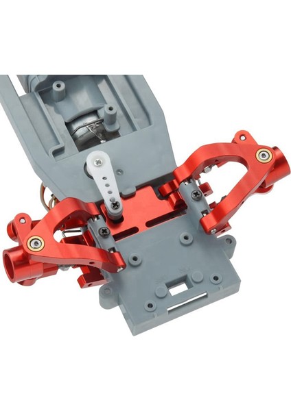 2x Metal Direksiyon Kupası Üst alt salıncak kolu koltuk Direksiyon Direksiyonu Dönüş Bloğu WPL D12 1/10 RC Araç Yükseltme Parçaları 1 (Yurt Dışından) fırsatları