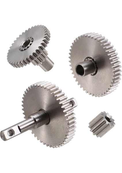 TRX4M Çelik Overdrive Underdrive Stok Şanzıman Dişli Pinyonu 1/18 Rc Prwler TRX4M Bronco Rc Yükseltmeleri 40: 3: 1 (Yurt Dışından)