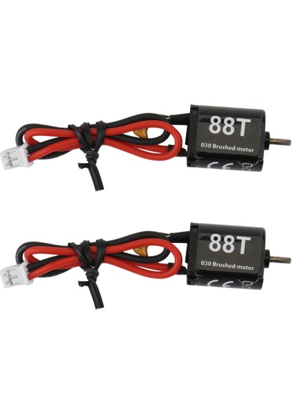 2x 030 Bushed Motor 88T 1/24 RC PRIGER AXIAL SCX24 AXI90081 AXI00002 AXI00001 AXI00004 Yükseltme Parçaları (Yurt Dışından)