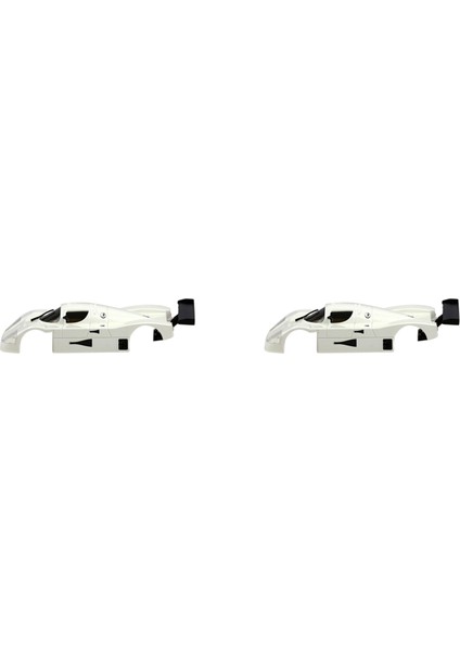 Mercedes Le Mans Vücut Kabuğu Araba Kabuğu Için 2x 98MM Dingil Destek 1:28 IW02 IW04M Hgd1 Mini-Q Kyosho Mini-Z MR02 Beyaz (Yurt Dışından)