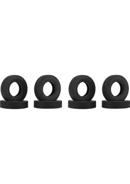 8pcs 1.55 Kauçuk Tekerlek Lastikleri Tamiya Için Lastik 1/14 Rc Tracker Traktör Kamyon Yükseltme Parçaları (Yurt Dışından)