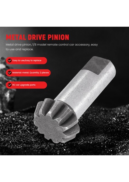 2pcs metal sürüş pinyon dişlisi 8060 1/8 zd yarış 08423 08425 08426 08427 9020 9072 9116 9203 RC araba yükseltme parçaları (Yurt Dışından) indirimleri