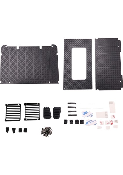 9 TRX4 için Dekoratif Parça -landrover metal far çit/kapı kolu/kapı menteşe/reflektör (Yurt Dışından) modelleri