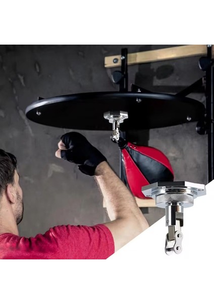 Hız Torbası Askı Döner Ağır Dereceli Metal Boks Torbası Döner Salıncak Anti-Rasta Yumruk Top Montaj Donanım Tavan Kancaları (Yurt Dışından) fırsatları