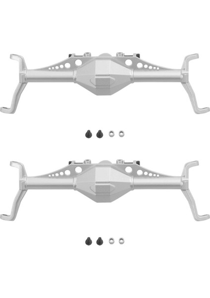 2x Metal Currie F9 Portal Aks Mahkeme Aks Kılıfı Rc Prıgler Için Akı Kahvereni 1.9 Utb AXI03004 Parçalar, Sr Front (Yurt Dışından)
