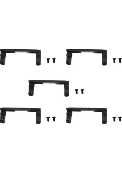 5x Alüminyum Servo Montaj + Karbon Tutucu 1:10 Eksenel SCX10 Rc Araba Aks (Yurt Dışından)