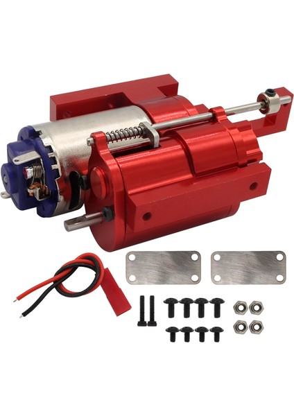 Wpl C14 C14 C24 B14 B24 Mn D90 Mn-90 MN98 MN99S Için Metal 2 Hızlı Şanzıman Şanzıman Rc Araç Arabalar Parçaları, Kırmızı (Yurt Dışından)