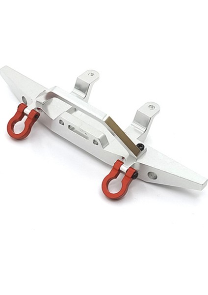 Mn Mn Metal Ön Tampon Mn D90 D91 D91 D96 D99S MN90 MN99 MN99S 1/12 Rc Araba Yükseltme Parçaları Aksesuarları, Gümüş ve Siyah (Yurt Dışından) fırsatları