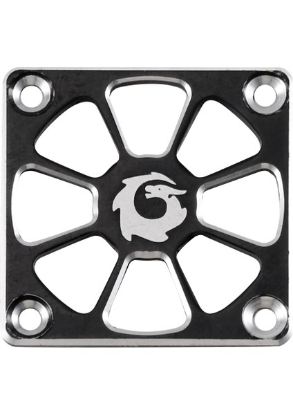 Roket Soğutma Fanı 40MM Karbon /metal Soğutma Fan Kapağı Rc Motor Esc Soğutma Fanı Koruyucu Kapak Muhafızları, Siyah (Yurt Dışından)