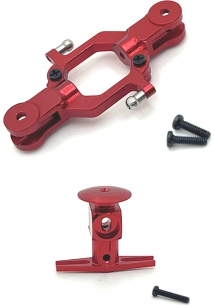 Rc Helikopterler Yükseltme Bıçak Kelepçesi Rotor Kelepçe Kiti Wltoys Için Rc Helikopterler K127 Kırmızı (Yurt Dışından)