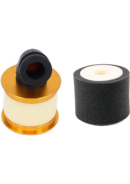 Hava Filtresi Sünger Açık Alaşım Alüm Alüminyum 04104 1/10 Rc Hobi Modeli Nitro Araba, Altın ve 1/5 Baja Hava Filtre Köpüğü Için (Yurt Dışından)