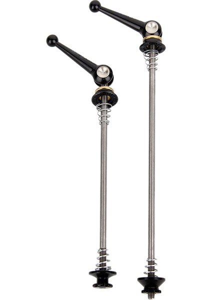 Bisiklet Şişleri 1 Çift Ultra Hafif Titanyum Hızlı Serbest Bırakma Bisiklet Hub Mtb Yol Bisikleti Için Bisiklet, Siyah (Yurt Dışından)