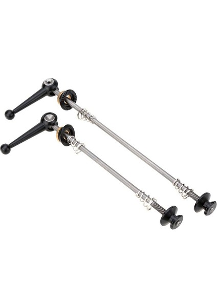 Bisiklet Şişleri 1 Çift Ultra Hafif Titanyum Hızlı Serbest Bırakma Bisiklet Hub Mtb Yol Bisikleti Için Bisiklet, Siyah (Yurt Dışından) fırsatları