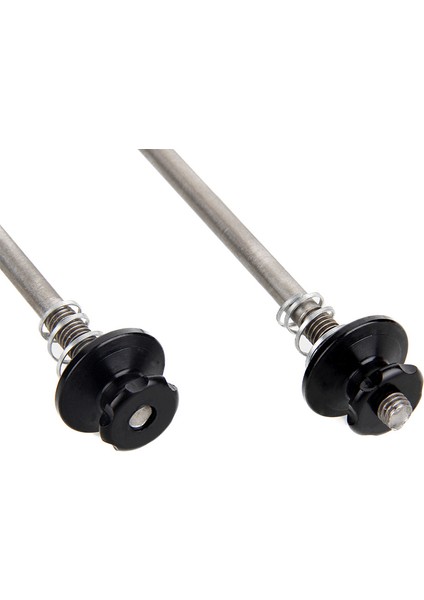 Bisiklet Şişleri 1 Çift Ultra Hafif Titanyum Hızlı Serbest Bırakma Bisiklet Hub Mtb Yol Bisikleti Için Bisiklet, Siyah (Yurt Dışından) indirimleri