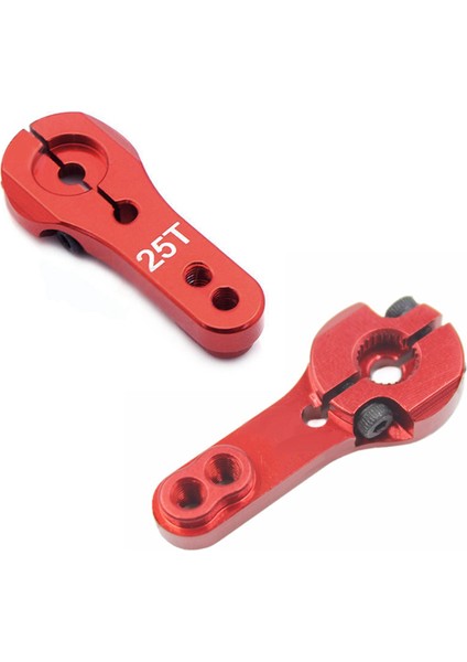 12PCS 25T Alüminyum Servo Boynuz M3 Iplikler Direksiyon Kolu Yüksek Tork Servo Motorlar Parçalar Rc Araba Düzlemi Teknesi (Yurt Dışından) indirimleri