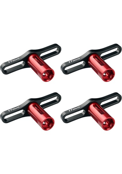 4x Metal 17MM Tekerlekli Fındık Kolu 1: 8 Off-Road Rc Araba Canavar Kamyonu Traxxas X-Maxx Zirvesi E-Revo (Yurt Dışından)