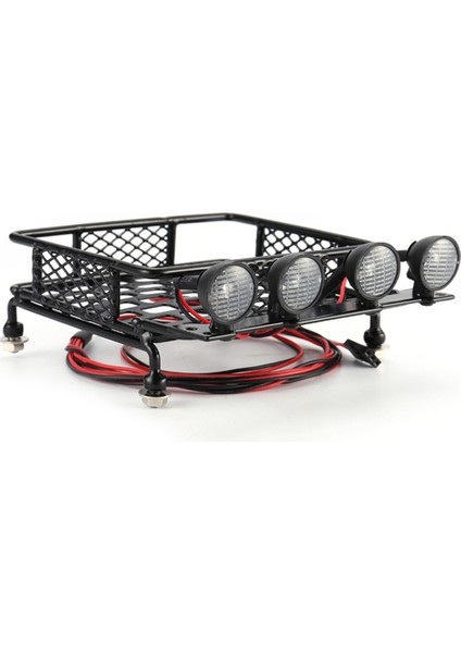 2x Metal 115x107mm Bagaj Taşıyıcı Çatı Rafı Tamiya CC01 CR01 RC4WD D90 Eksenel SCX10 1/10 (Yurt Dışından) modelleri