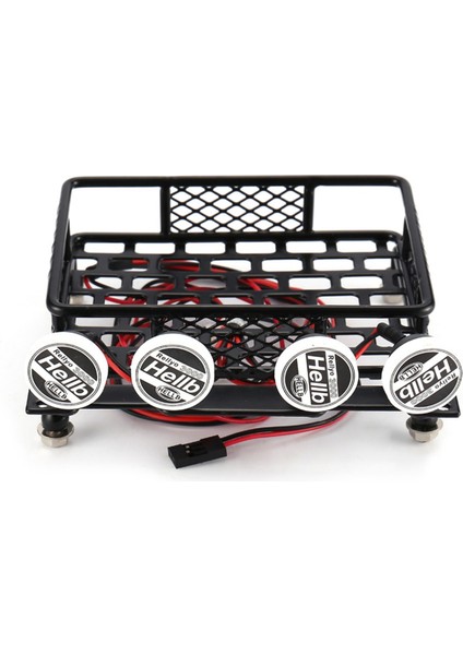 2x Metal 115x107mm Bagaj Taşıyıcı Çatı Rafı Tamiya CC01 CR01 RC4WD D90 Eksenel SCX10 1/10 (Yurt Dışından) fırsatları